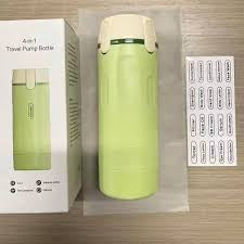 4-in-1 Travel Dispenser Bottle – Leakproof Portable Toiletry Container